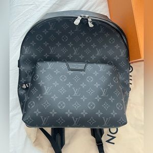 Midnight monogram men’s Louis Vuitton backpack